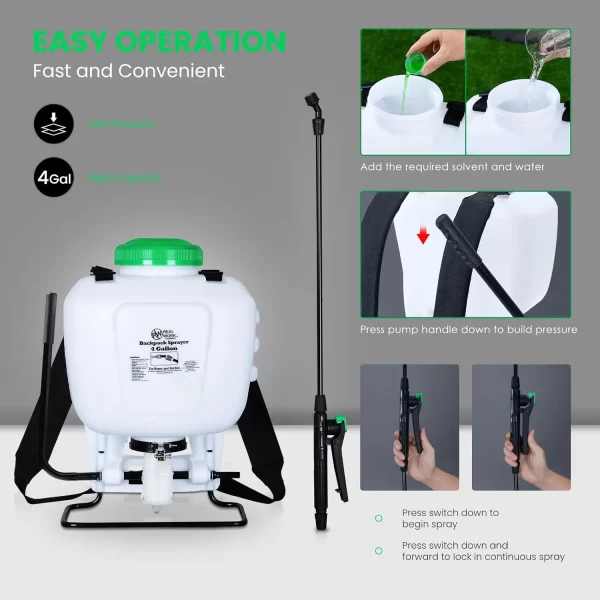 4-Gallon Backpack Sprayer - Image 4