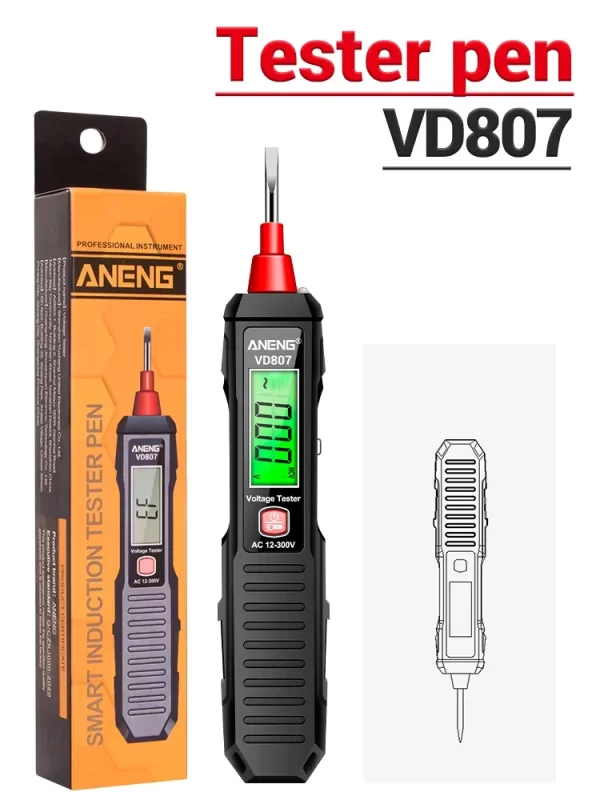 ANENG VD807 50/60Hz Smart Electric Pen Tester - Image 8
