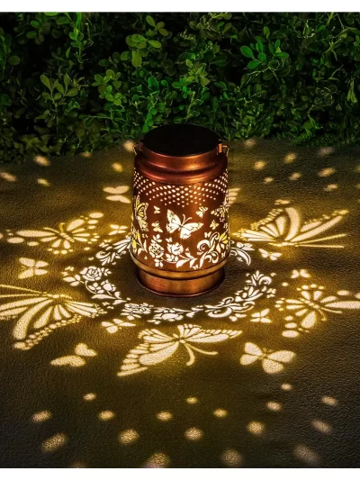 Solar Lanterns Outdoor Waterproof Butterfly