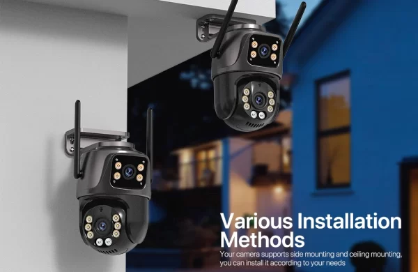 4K 8MP HD Wifi PTZ Camera Outdoor 4MP - Image 11
