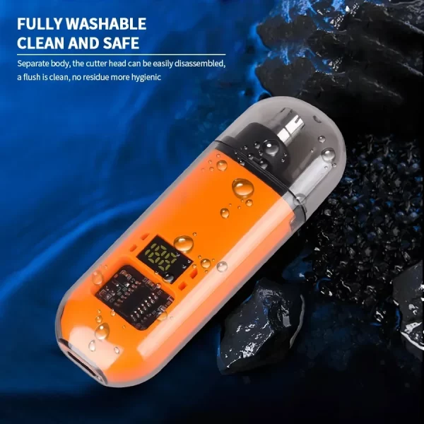 2 In 1 Electric Portable Ear And Nose Hair Trimmer Clipper - Image 14