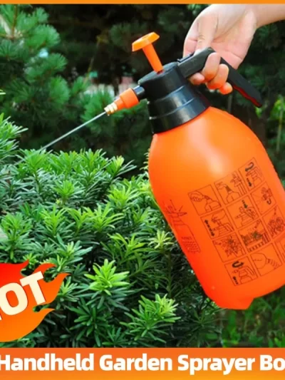 2L Pressure Sprayer Spray Bottle Weed Killer Handheld Pump Sprayer