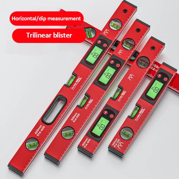 30/40/50cm Electronic Digital Display Level Ruler Magnetic - Image 2