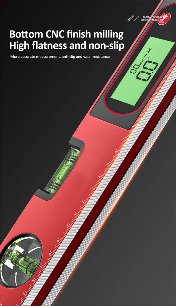 30/40/50cm Electronic Digital Display Level Ruler Magnetic - Image 18