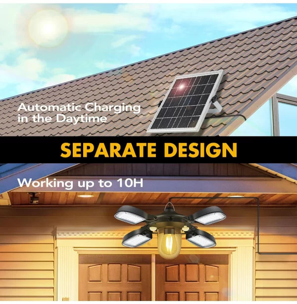 192led Solar Powered Barn Light Solar Shed Light - Image 9