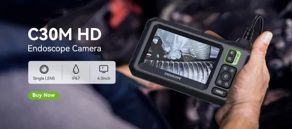 Industrial Endoscope Camera 8mm HD1080P 4.3inch IPS Screen - Image 9