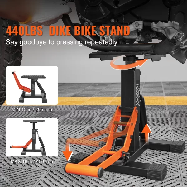 VEVOR Motorcycle Jack Lift Stand 440 lbs - Image 2