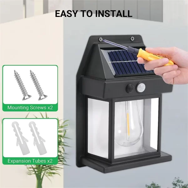 Solar Wall Lights Wireless Motion Sensor Security Lamps Dusk to Dawn 1~8PCS - Image 5