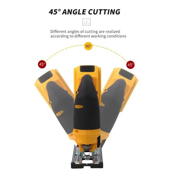 Dewalt 20V Brushless Curve Saw 2700RPM Cordless Electric Jig Saw - Image 3