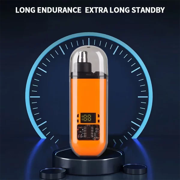 2 In 1 Electric Portable Ear And Nose Hair Trimmer Clipper - Image 2