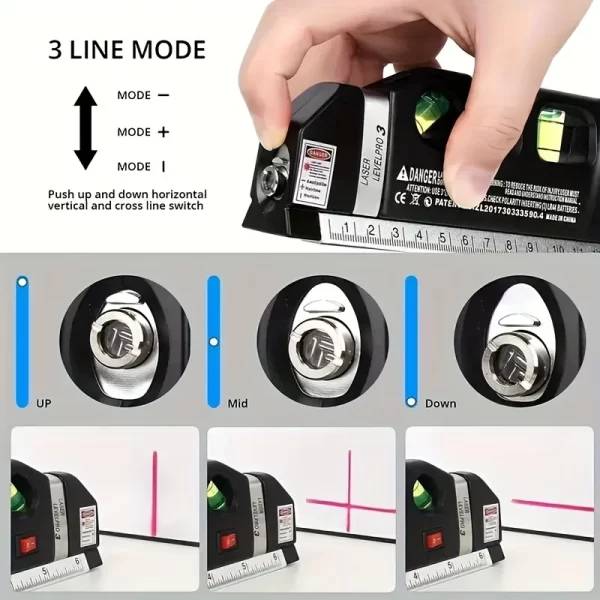 Easy to Use Laser Level Line Tool Multipurpose Laser Level - Image 2
