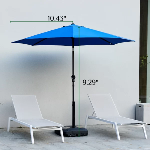 JHK Outdoor Patio Umbrella UV Protection - Image 7