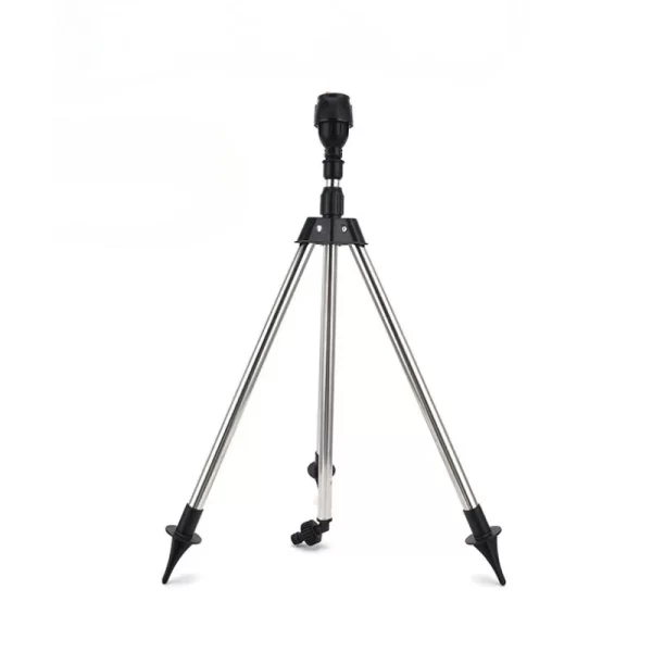 1 Set 360 Rotary Irrigation Tripod Lawn Garden Sprinkler Telescopic - Image 7