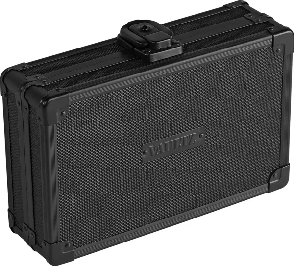 The New Vaultz Locking Supplies and Pencil Box in Black
