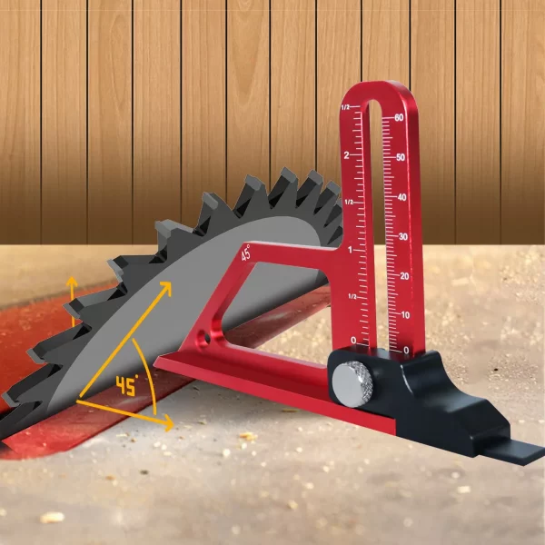 Adjustable Table Saw Depth Gauge 0-60mm - Image 15