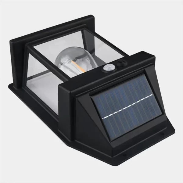 Solar Tungsten Night Lamp Intelligent Motion Sensor Wall Lamp 3 Lighting Modes Waterproof Courtyard Garden Decoration Lantern - Image 16