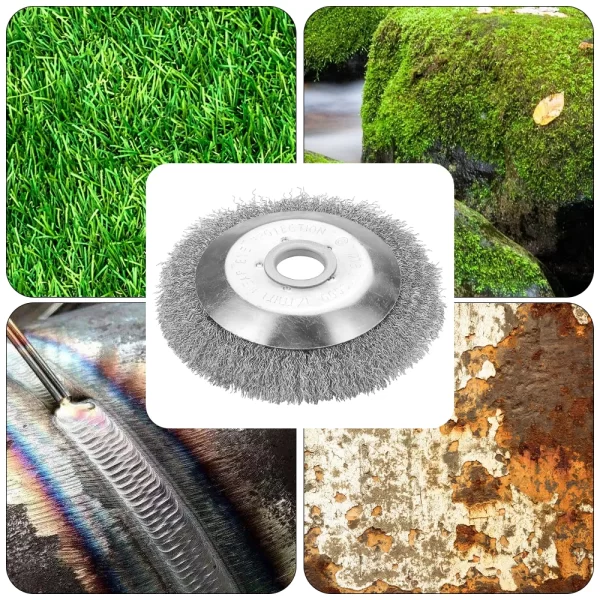 Landscaping Weeding Machine 6/8 Inch Weeder Rotary Weed Brush - Image 32
