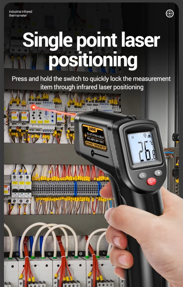 ANENG TH201 Celsius Display Digital Infrared Thermometer - Image 13