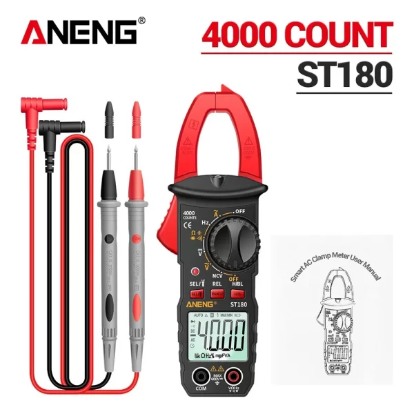 ANENG ST180 AC Current Clamp Meter - Image 9