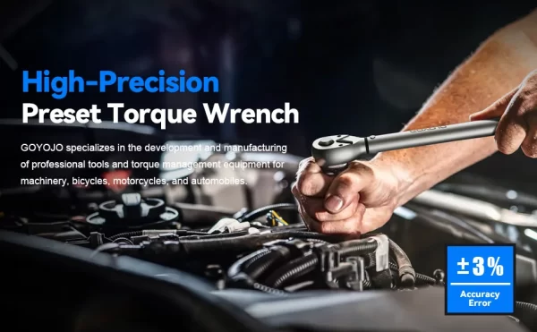 3/8” Torque Wrench 5-60N.m Square Drive Torques Key 1/4” Pro Torque Wrench 5-25N.m - Image 9