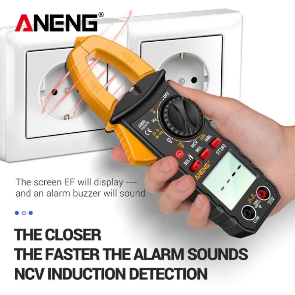ANENG ST180 AC Current Clamp Meter - Image 6