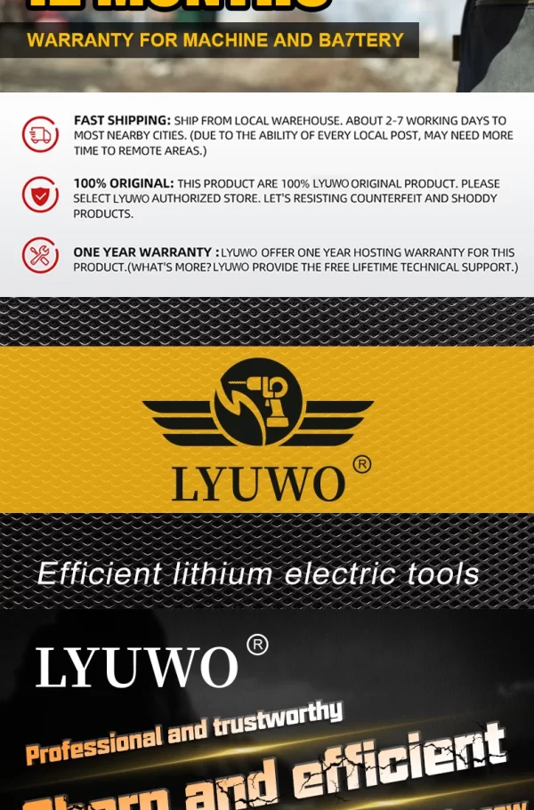LYUWO Electric Circular Saw - Image 11