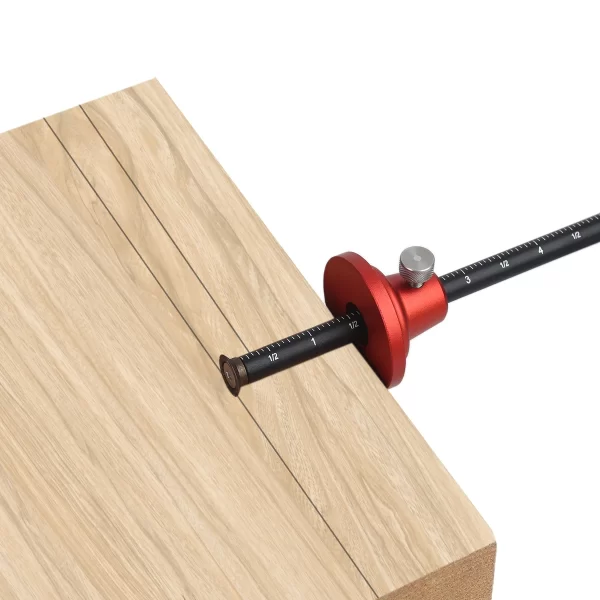 Woodworking European Style Scriber Metric/Inch Scale Blade Scribing Tools - Image 3