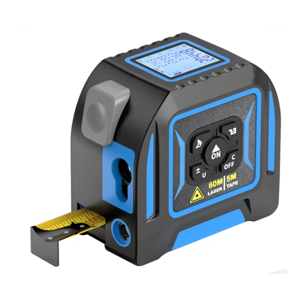 3 in 1 Laser Rangefinder 5M Tape Measure Ruler Distance Meter - Image 7