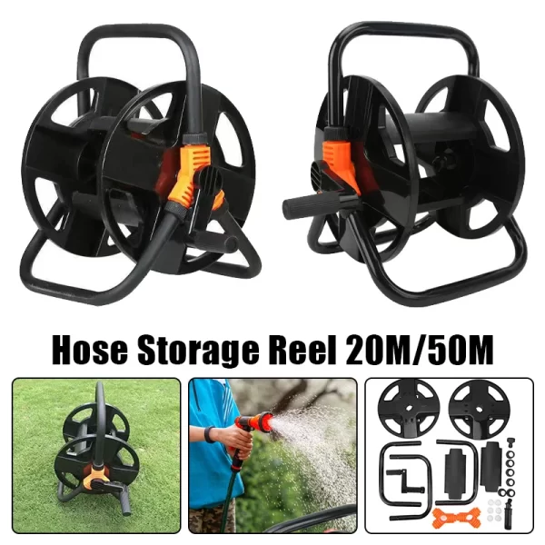 Hose Reel Set Pipe Reel Water Pipe Storage Rack