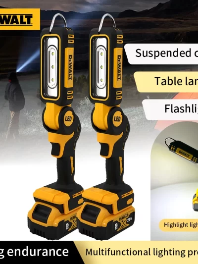 Dewalt 20V 90 Degree Folding LED Work Light
