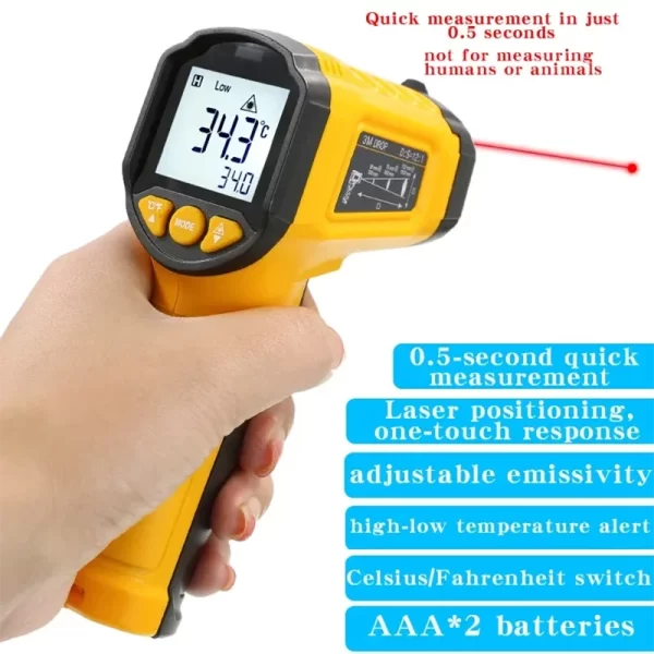 TS380 Infrared Non-Contact  Thermometer Handheld