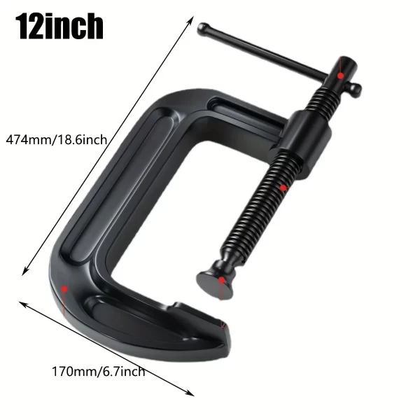 12 Inch G-type Clamp Woodworking - Image 7