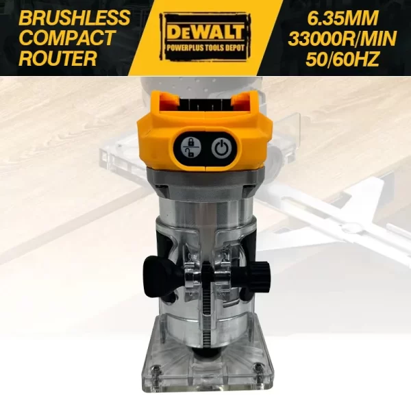 Dewalt 33000RPM Cordless Electric  Wood Router Milling Engraving