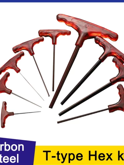 T-type Allen Wrench Mills S2 Steel Allen Wrench Set M4 Allen Wrench M6 T-type Allen Wrench