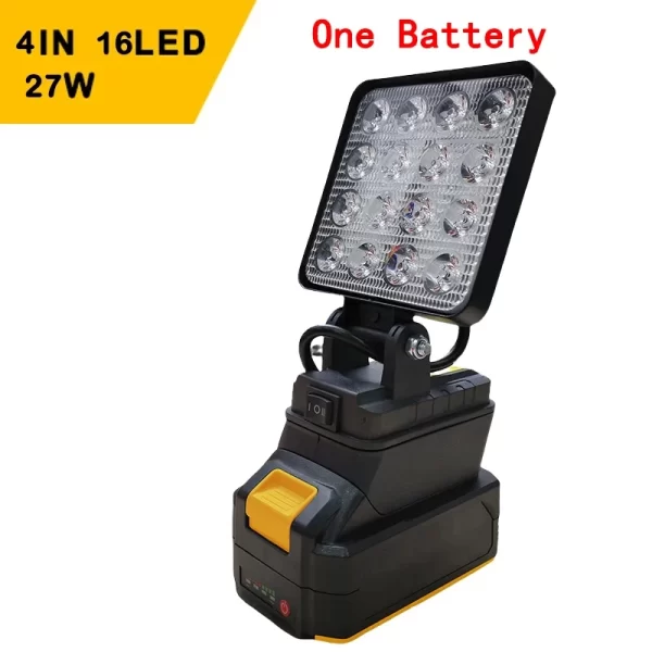 Led Light For Dewalt 18V Battery Portable Spotlight - Image 8