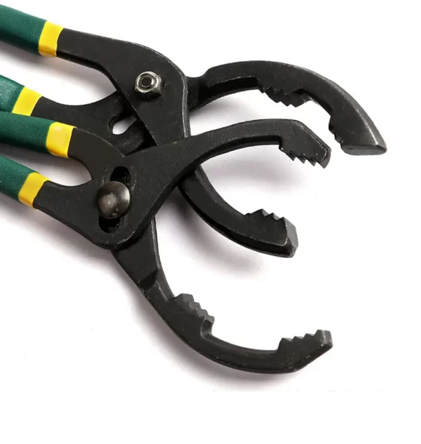 Pliers Oil Filter Wrench 10 12 inch Non Slip Grip Adjustable - Image 3