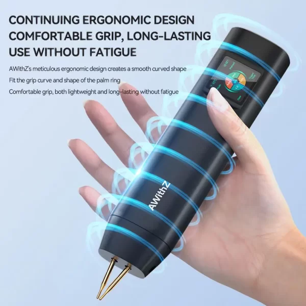 AWithZ Portable Spot Welder DIY Handheld Spot Welding Machine 90 Gears Adjustable Spot Welding for 18650 Lithium Battery - Image 25