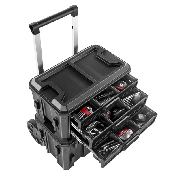 Hyper Stack 3 Drawer Tool Storage Box - Image 5