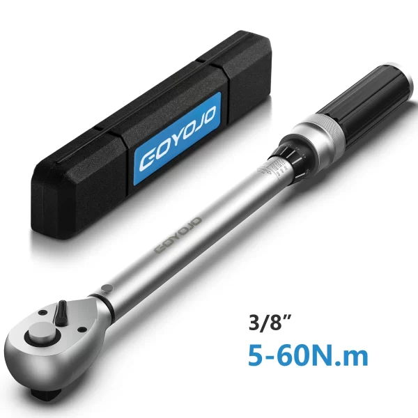 3/8” Torque Wrench 5-60N.m Square Drive Torques Key 1/4” Pro Torque Wrench 5-25N.m - Image 7