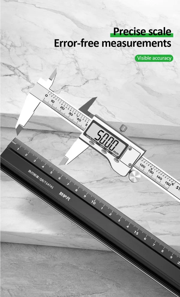 20/30/45cm Aluminum Straight Ruler Multifunctional - Image 19