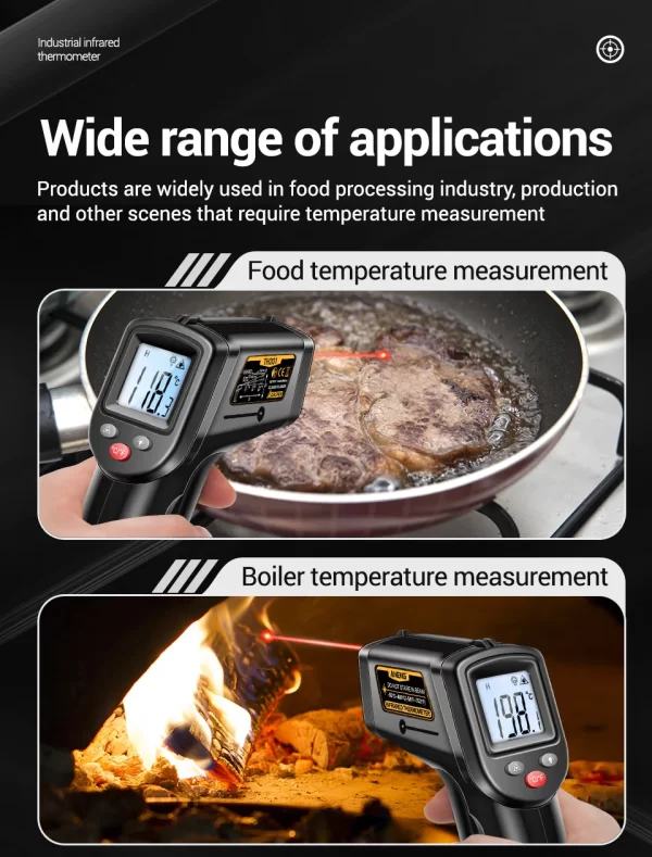 ANENG TH201 Celsius Display Digital Infrared Thermometer - Image 26