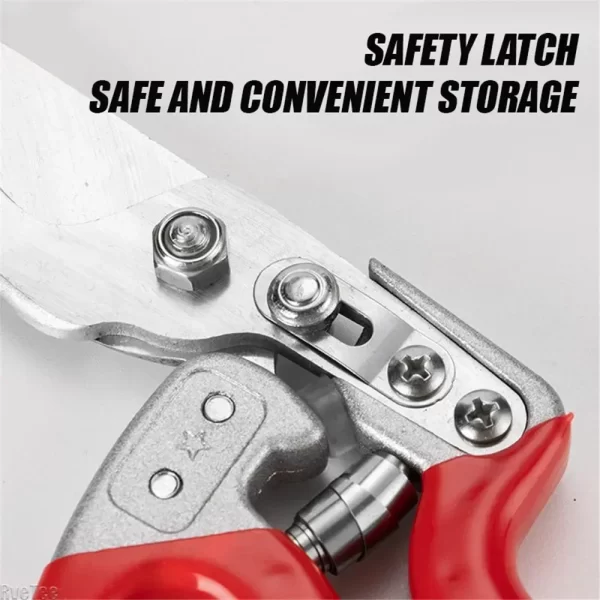 Ergonomic Pruning Shears Cr-v with Spring - Image 6