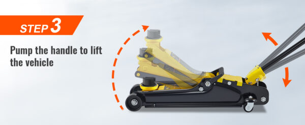 VEVOR 2.5T Floor Hydraulic Jack - Image 15