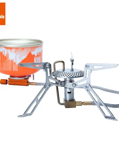 Hiking Gas Stoves Outdoor Picnic Stove Fire Maple Ultralight Portable Stainless Steel Gas Furnace FMS-118 Camping Gas Burners