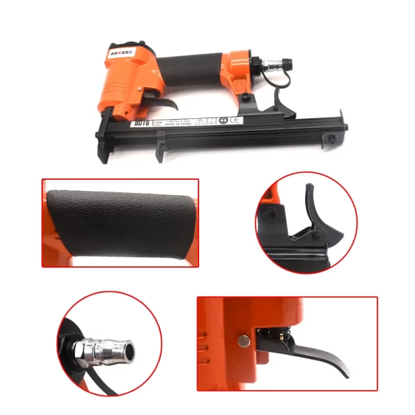 21GA 8016 Pneumatic Air Stapler Nailer Fine Stapler Gun For Furniture Nailer Gun 6-16mm - Image 12
