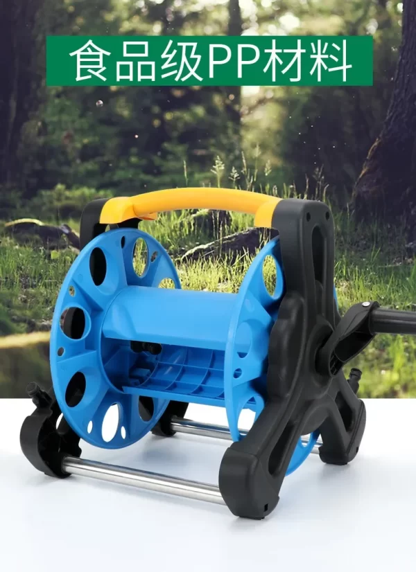 Large hose truck, car wash gun, hose storage rack - Image 10