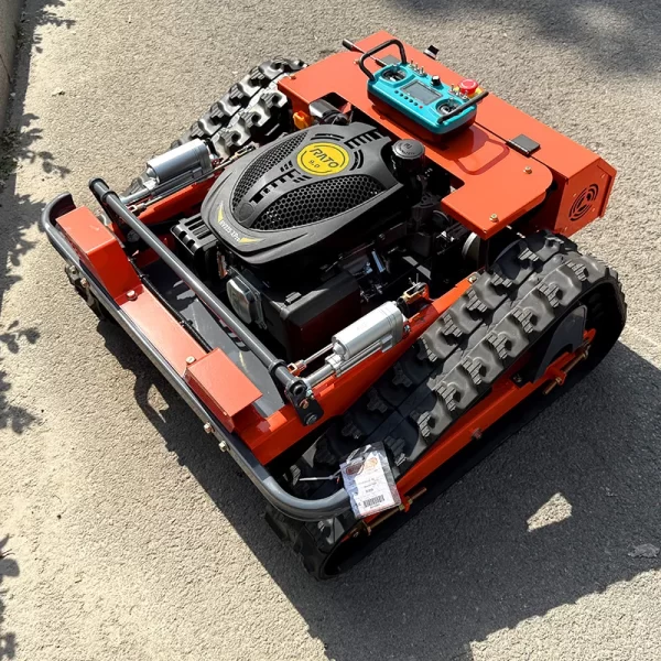 Crawler Lawn Mower Diesel Power Garden Turn Grass Cutter with Tracks - Image 5