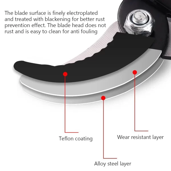 Pruning Shears Portable Pruner Garden Bonsai Plants Farm Home Pruning Equipment - Image 5
