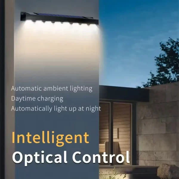 1/2/4 PCS  Solar Wall Light 4/8LED - Image 12