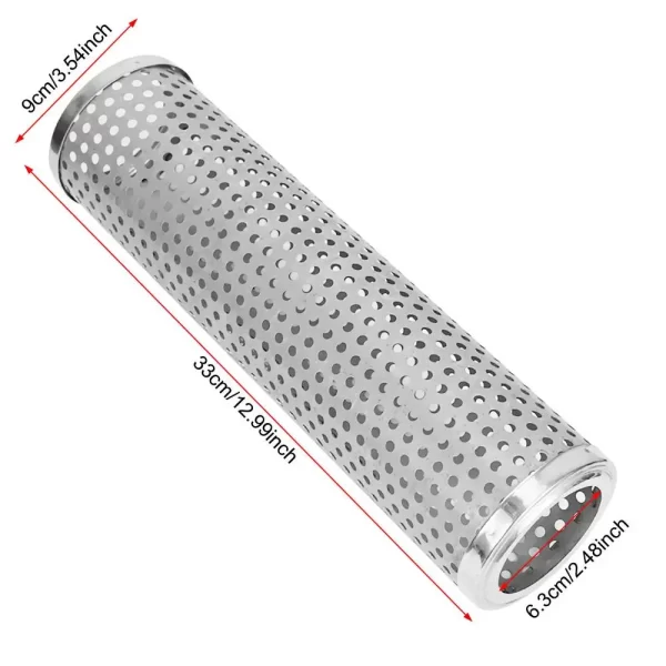 Firewood Stove Chimney Stainless Tent Stove Pipe Mesh Anti-scalding Cover - Image 13